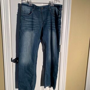 Buffalo David Britton 72 Crinkled and Worn Straight Jean 36x30